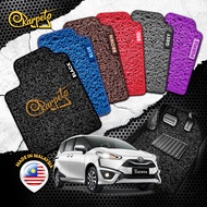 [OEM] Toyota Sienta (2015-Present) Pre-cut Car Mat Karpet Kereta Coil Tebal Floor Mat Carpet Pelapik