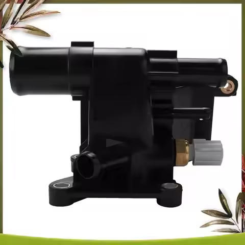 AB98-New Thermostat Engine Coolant Water Outlet With Sensor For Mazda 3 5 6 2006-2013 2.0L-L4 Ford L