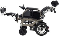 Electric Powered Wheelchair Folding 38Kg 360° Joystick Weight Capacity 120Kg High Back Fully Reclining With Headrest