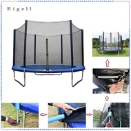Eigell Universal Replacement Trampoline Safety Net Enclosure Net Only Srounded Ouside Mesh 6/8/10//1