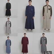Gamis Premium Pria Doanda Original Jubah Pria Lengan Panjang