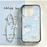 Glitter Blue Sea 2 In 1 Case hp Oppo Reno 15F A6X A6T A6S Pro 14F A3X A5 2025 A5I Pro A5 Pro A5X Cas