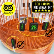 Kicau Mart Variasi Sangkar Burung Murai Bulat Karet Logo Sempati Stoper Hiasan Jeruji Ruji Aksesorie