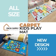 M | L | XL Crystal Velvet Carpet 5D learning  | Kids play mat Floor mat / Rug  Carpet cartoon