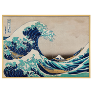 Boluo 菠蘿選畫所 掛畫 APUP3401D 神奈川沖浪裏