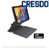 Zagg Pro Keys Wireless Keyboard With Trackpad & Detachable Case For IPad 10.2" (7th - 8th Gen)