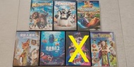 正版 賣座動畫 夢工場 Dreamworks 迪士尼 Disney 慌失失奇兵 慌失失企鵝 極速 Turbo 優獸大都會 海底奇兵2 鬼靈精怪大酒店3 DVD 光碟 共6套