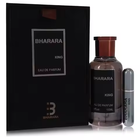 Bharara King For Men - A Royal Eau De Parfum, Scent of a King, 3.4 Oz / 100 ML Spray
