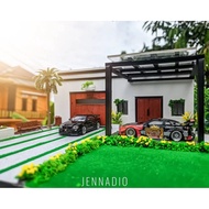 European luxury house Diorama scale 64