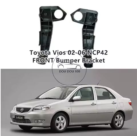 FOR Toyota Vios 2002 2003 2004 2005 2006 NCP42 FRONT Bumper Bracket Car front bumper bracket Holder 