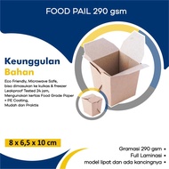 Food Pail Screen Printing 290gsm