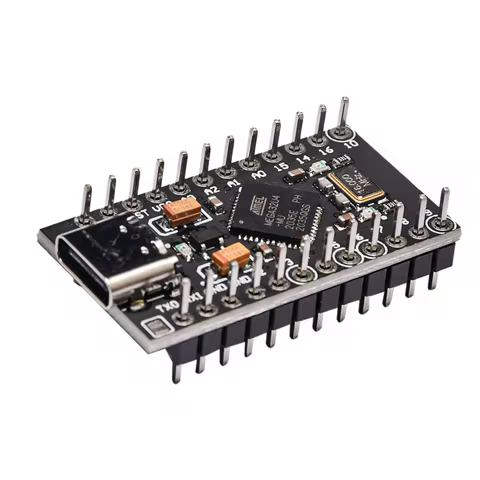 ATmega32U4 Type-C MINI USB Pro Micro For Arduino ATmega32U4 5V/16MHz Module With 2 Row Pin Header Fo