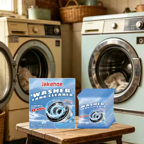Washing Machine Cleaning Powder Clean Stubborn Dirt Eliminates Musty Smells Odor Elimination Washing