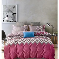 Nikom 5-in-1 High Quality Fitted Bedsheet With Comforter Set