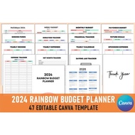 2024 Rainbow Budget Planner