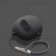 Casing for Huawei Freeclip Case Cover with Lock&Phone Stand Sandstone Skins Earphone Cover for Huawe
