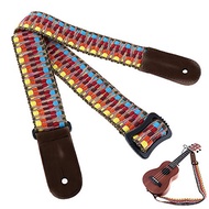 Colorful Rainbow Ukulele Strap Adjustable