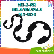 C clip / E clip retaining sesuai untuk pelbagai jenis kenderaan M1.2/M1.5/M2M2.5/M3M3.5/M4/M4.5M5-M2