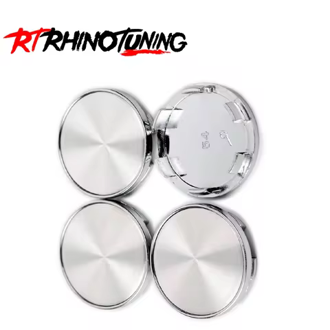 RhinoTuning 4PCS OD 54.2mm/2.13" ID 49.5mm/1.94" Wheel Center Cap For 1997-2015 G35 1997-2013 M35 20