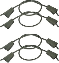 JZXFYSJYW Replacement Elastic Shoeslaces for Hey Dude No Tie Stretch Shoe laces Round Strings 2 Pair