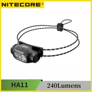 Original NITECORE HA11 240 Lumens Max Beam Distance 90 M Include Battery Ultar Lightweight Dual Beam