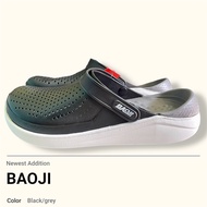 BAOJI เบาจิ รองเท้าสวมหัวโต หนานุ่ม​สบายเท้า​ ทนทานไม่ลื่น BO41-808 Size 41-45