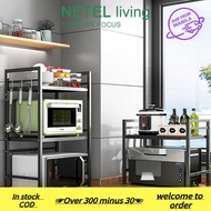 2022 In stock ♣✆NETEL Kitchen rack Kitchen Accessories and Organizers Kitchen cabinet Microwave shel