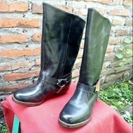 Women's leather biker shoes size 37 264