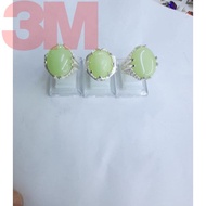 Gemstone Ring - cincin batu geliga ular asli