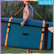 [Roluk] Paddleboard Carry Strap Portable Storage for Wakeboard Skimboard Surf Blue