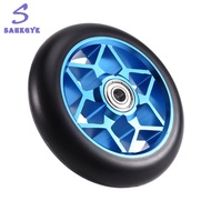 110mm Scooter Wheels Replacement Stunt Scooter Aluminum Wheel Hub Kick Scooter Accessories with Bear