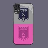 HK-66 Persita Indonesia Glass Casing for OPPO Realme Narzo Reno 8 A55 8i 7 50 A54 9 Pro 5G