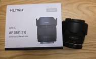 Viltrox AF 35mm f/1.7 E-Mount APS-C 鏡頭