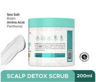 Luxe Organix Scalp Cleanse Hair Detox Scrub Clarifying Treatment Shampoo 220g