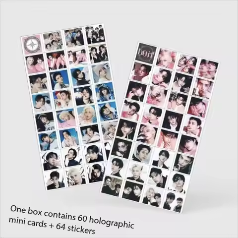 124 laser cards Straykids DO IT flash card SKZ bangchan felix hyunjin star photo card double-sided L