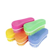 Plastic brush for scrubbing hands and feet, scrubbing clothes, scrubbing pots and pans, scrubbing fe