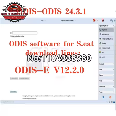 2024 GEKO ODIS software for S.eat download lines Remote Download ODIS 24.3.1 CNP_new programmer For 