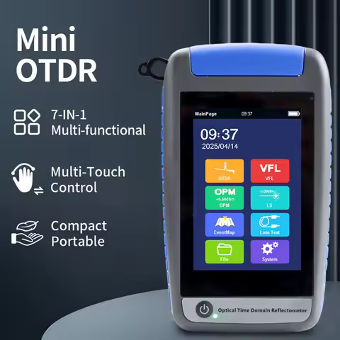 Mini Active OTDR Fiber Optic Tester Smart ODTR Optical Fiber Reflectometer Breakpoint Loss Living Te