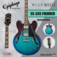 Epiphone ES-335 Figured Semi Hollow Body Electric Guitar - ES335 - Blueberry Burst