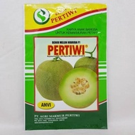 |BEST| Benih Melon Pertiwi anvi - Bibit Melon putih/ melon madu