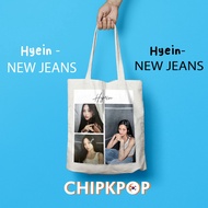 [PACKAGE Set] [HYEIN] I TOTEBAG HYEIN NEWJEANS I TOTEBAG HYEIN NEW JEANS I TAS NEWJEANS KPOP