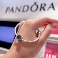 pandora กำไล  ของแท้ Moments Snake Chain Bracelet สร้อยข้อมือของผู้หญิง กำไลข้อมือ silver 925 ตรียมประเทศไทยเพื่อจัดส่ง