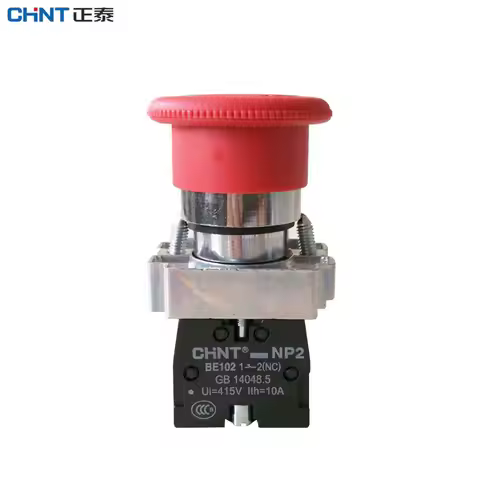 CHNT CHINT NP2-BS542/545 BA42 BC31 BD53 BW3462 220V 24V Emergency Button Mushroom Head emergency Sto