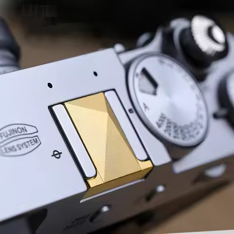 Roadfisher Standard Camera Hot Cold Shoe Cover Protect Cap Metal For Fuji Fujifilm X100V X100VI XT30