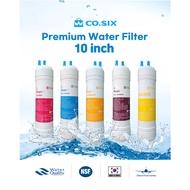 CO.SIX Korea Magic Plus Water 10 inch Filter  Dispenser, Purifier, Tap System / U type 10 inch / UF / Alkaline Cartridge