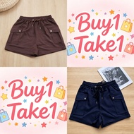 Women's Elastic Cargo Shorts Breathable Wide Leg Summer 7 Colors Small SizeS-L
