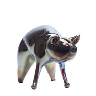 Esque Figurine Golden Pig by Justin Parker 4'