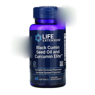 Life Extension Black Cumin Seed Oil and Curcumin Elite™ / 60 Softgels