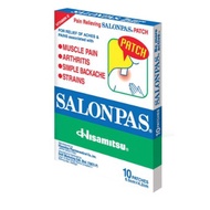 Hisamitsu Salonpas Patch ( Pain Relieving Patch 10 Patches (Pain Relief Patch, Neobun)
