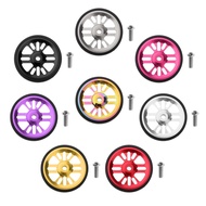 【Ready Stock】 Folding Bike Easy Wheel Bicycle Modification Easywheel Refit Wheels for Brompton Pbike 3Sixty Folding Bicycle Accessories